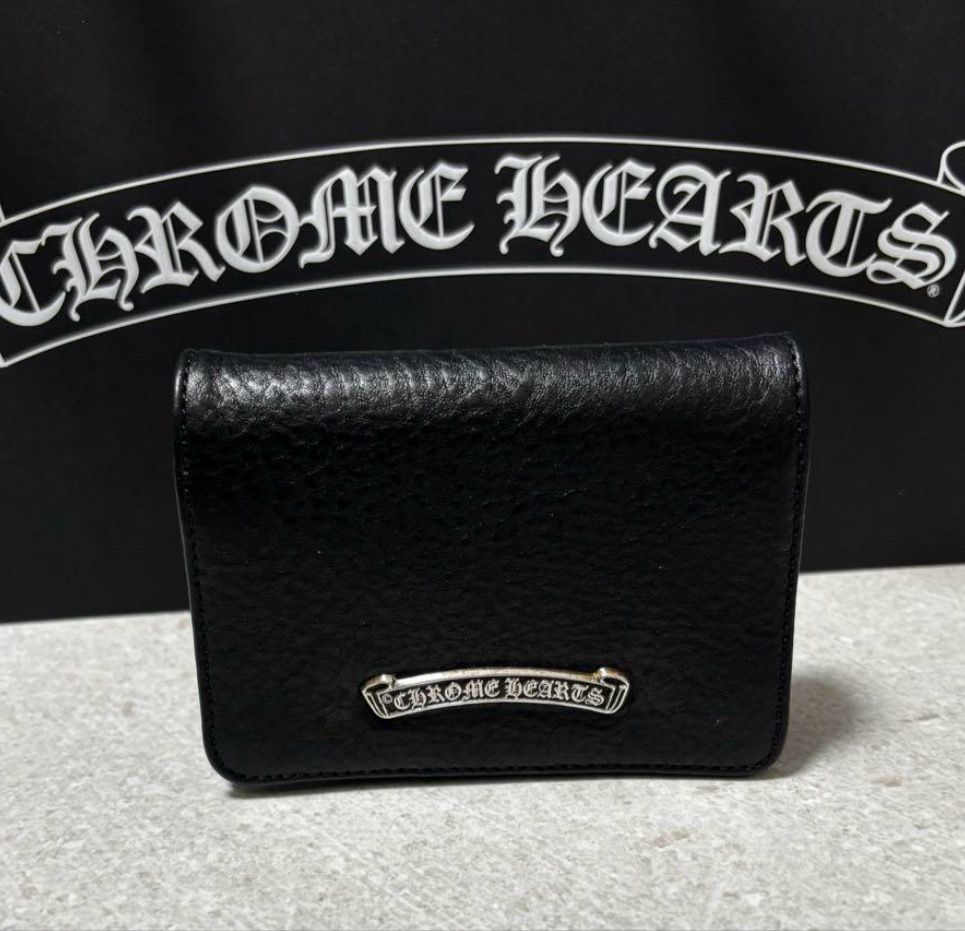 クロムハーツ カードケース 3ポケット 財布 chrome hearts