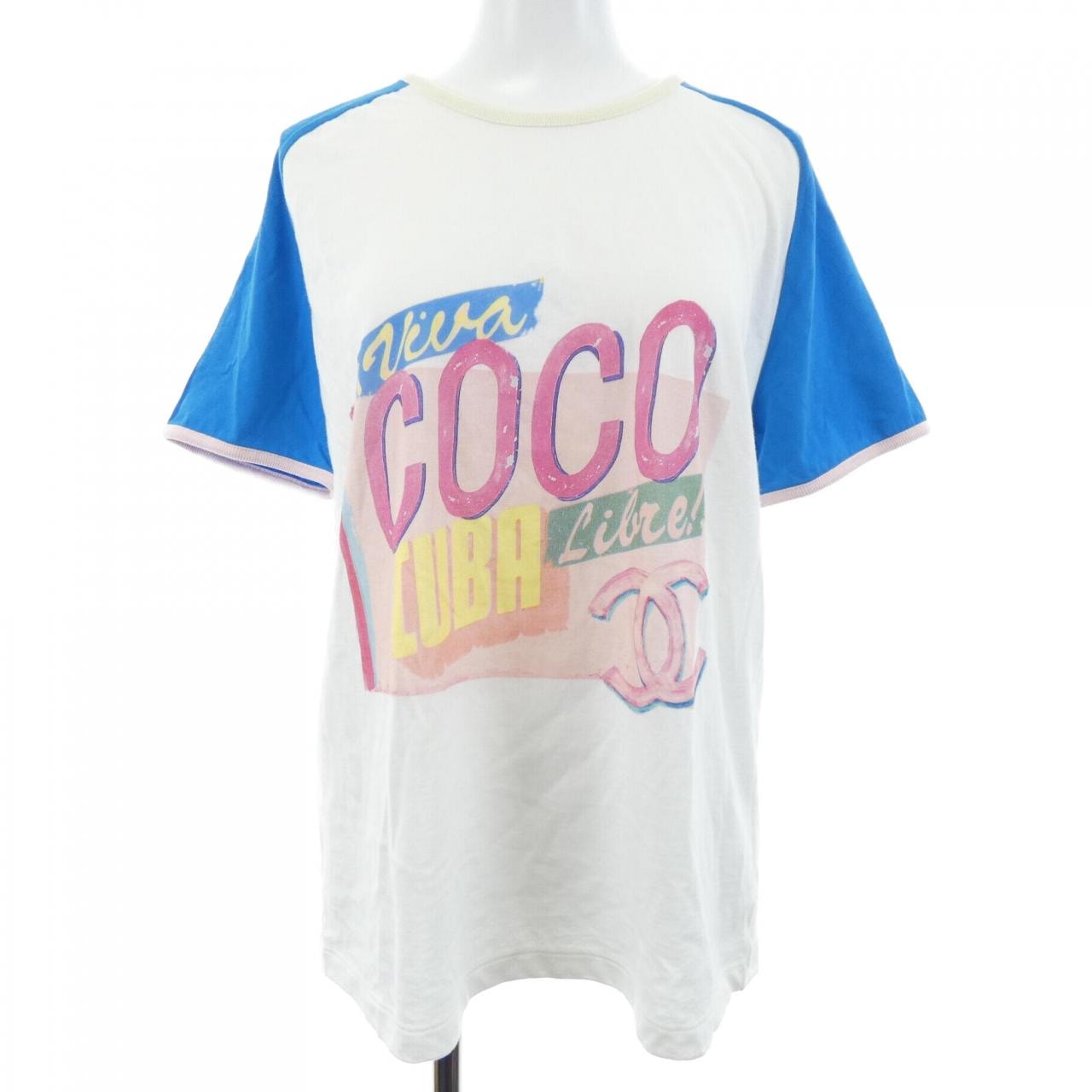 シャネル CHANEL ココキューバ COCO CUBA P55821K07323 17C Tシャツ
