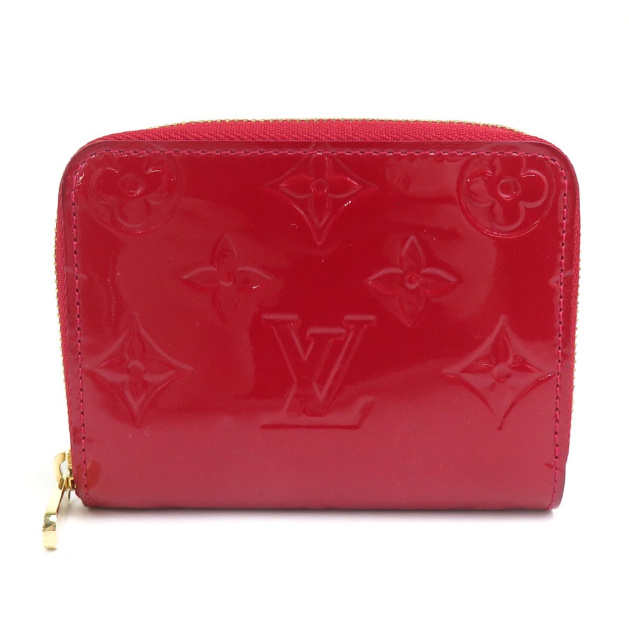 ルイ ヴィトン LOUIS VUITTON コインケース モノグラム ヴェルニ ジッピーコインパース モノグラムヴェルニ ポムダムール ユニセックス M93608【中古】 r11409b