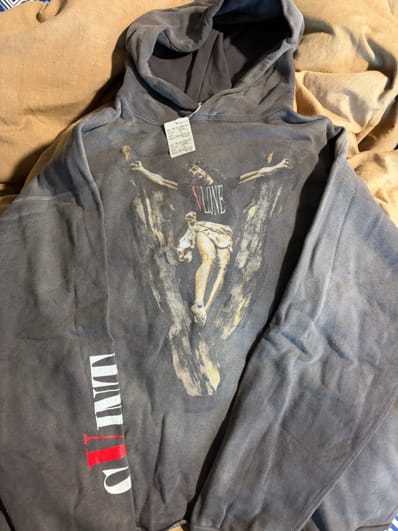 SAINT Mxxxxxx 22SS VLONE HOODIE "Black"