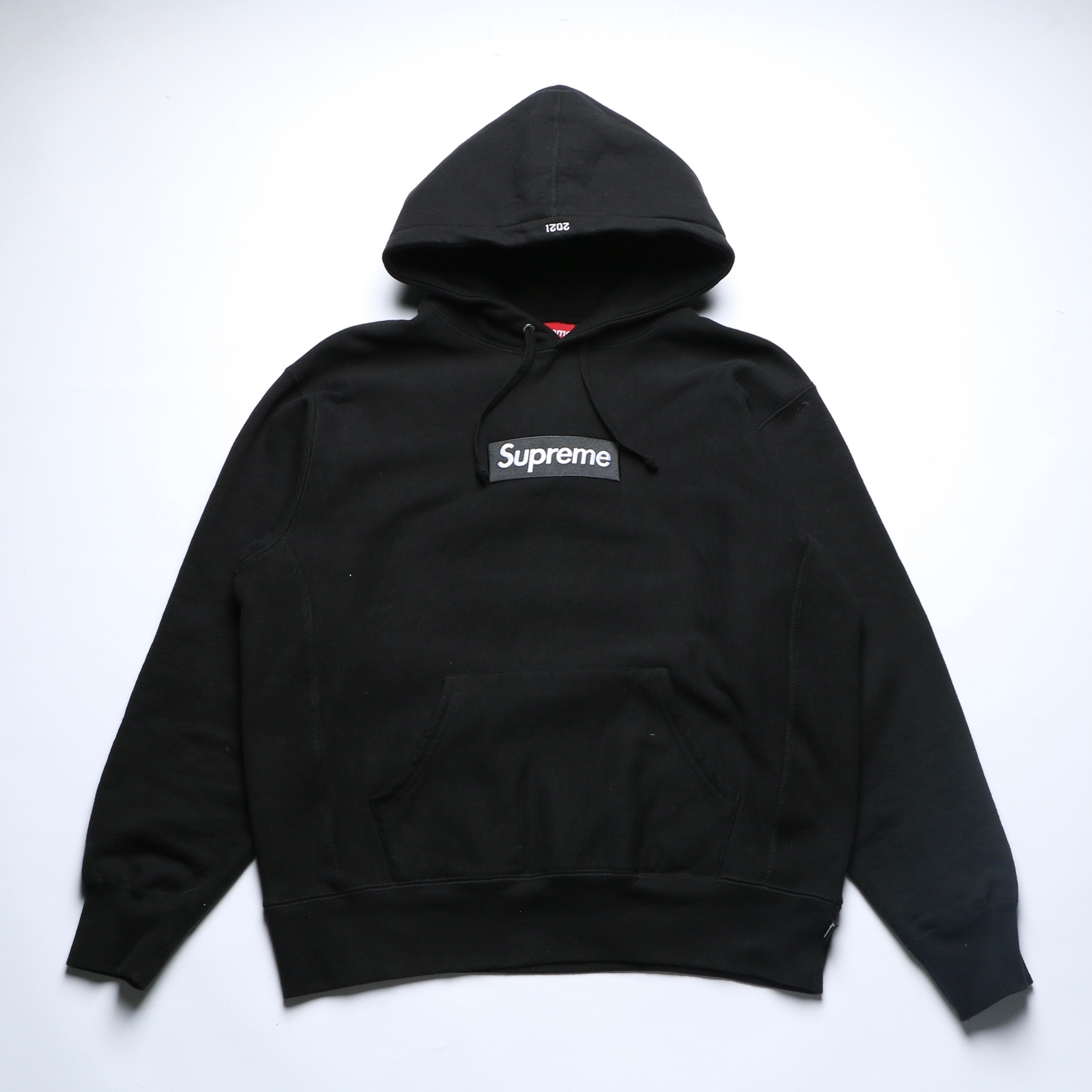Supreme Box Logo Hooded Sweatshirt "Black" (21FW)