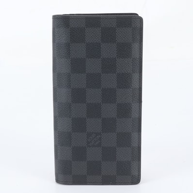■極美品 ルイヴィトン ダミエ グラフィット ポルトフォイユ ブラザ