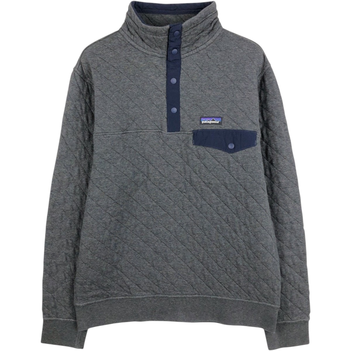 古着 パタゴニア Patagonia ORGANIC COTTON オーガニックコットン SYNCHILLA シンチラ スナップT 25450 スウェットシャツ トレーナー メンズM相当/eaa676353