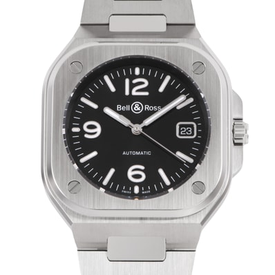 Bell&Ross ベル&ロス BR 05 ブラックスティール BR05A-BL-ST/SST ステンレススチール【中古】