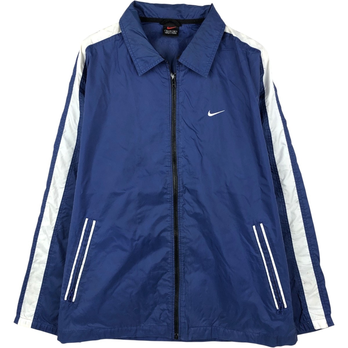 古着 90年代 ナイキ NIKE 襟付き ウインドブレーカー メンズS相当 ヴィンテージ/eaa671596