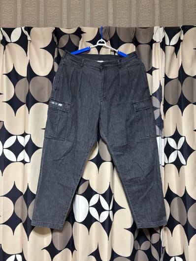 WTAPS MILT2301 / Trousers / Cotton. Denim "Black"