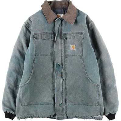 古着 80~90年代 カーハート Carhartt トラディショナルコート 中綿入り ダックワークジャケット メンズXL相当 ヴィンテージ/eaa613328