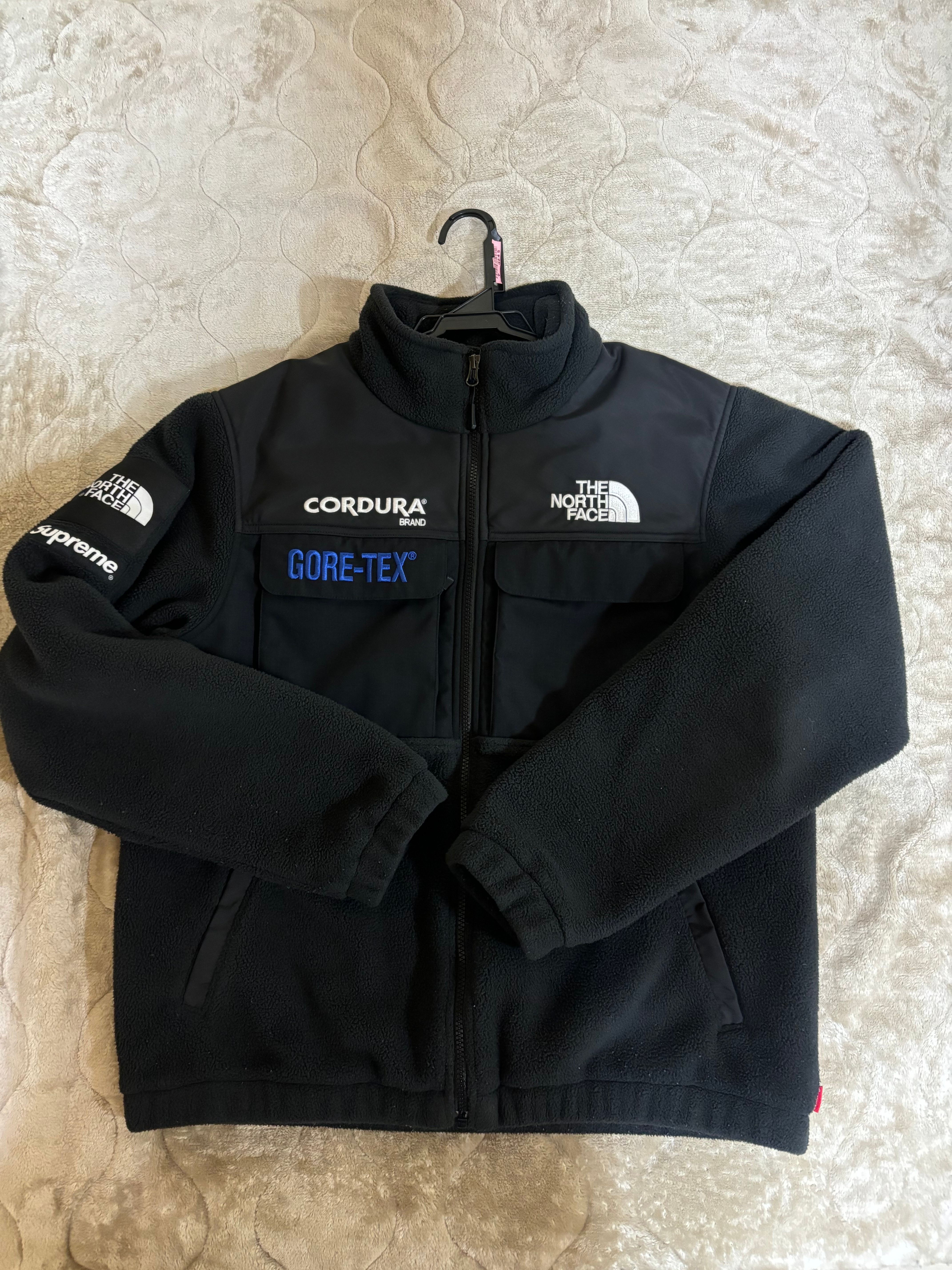 Supreme x The North Face Expedition Fleece Jacket "Black"