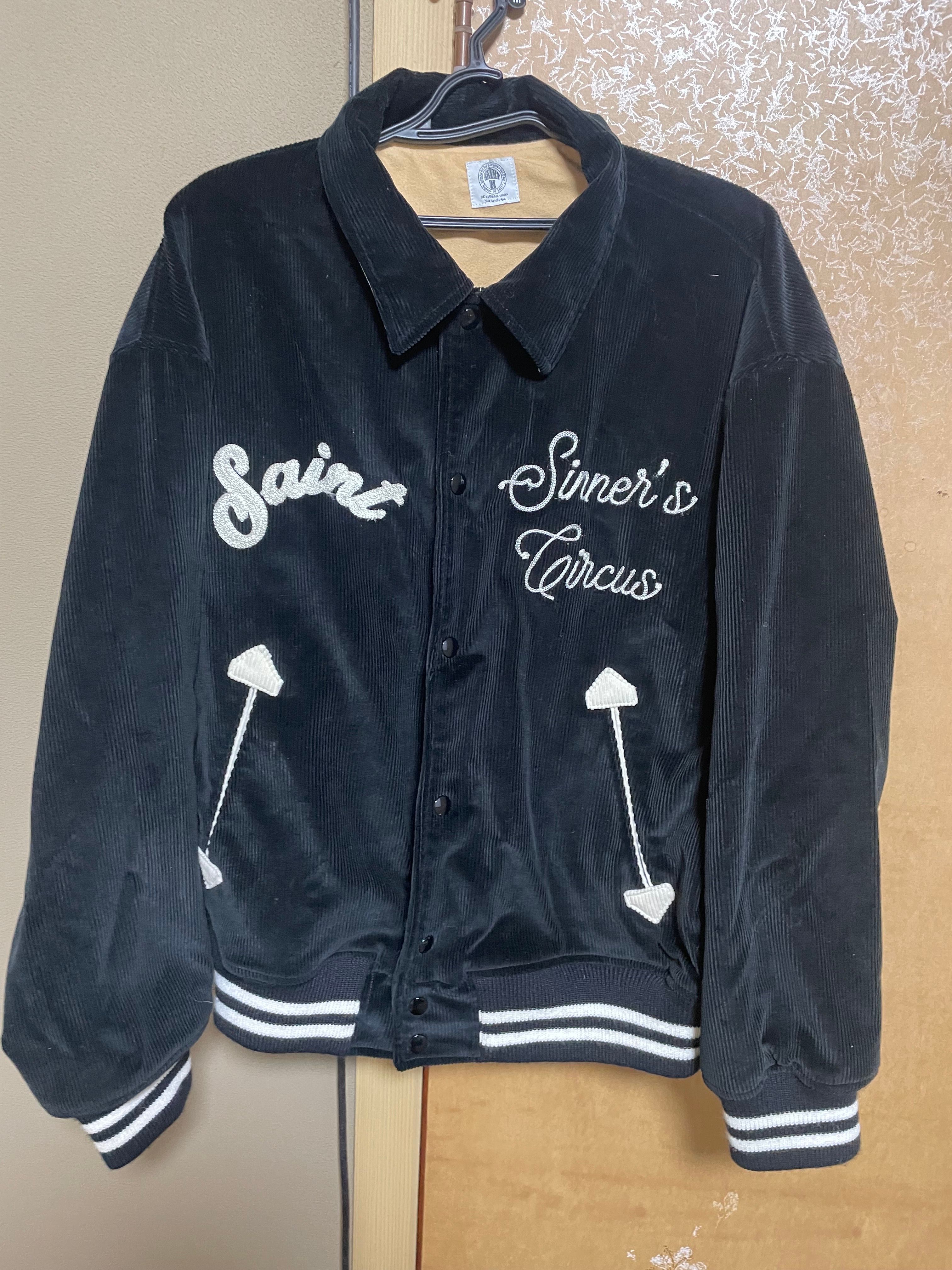 SAINT Mxxxxxx CORDUROY JACKET "Black"