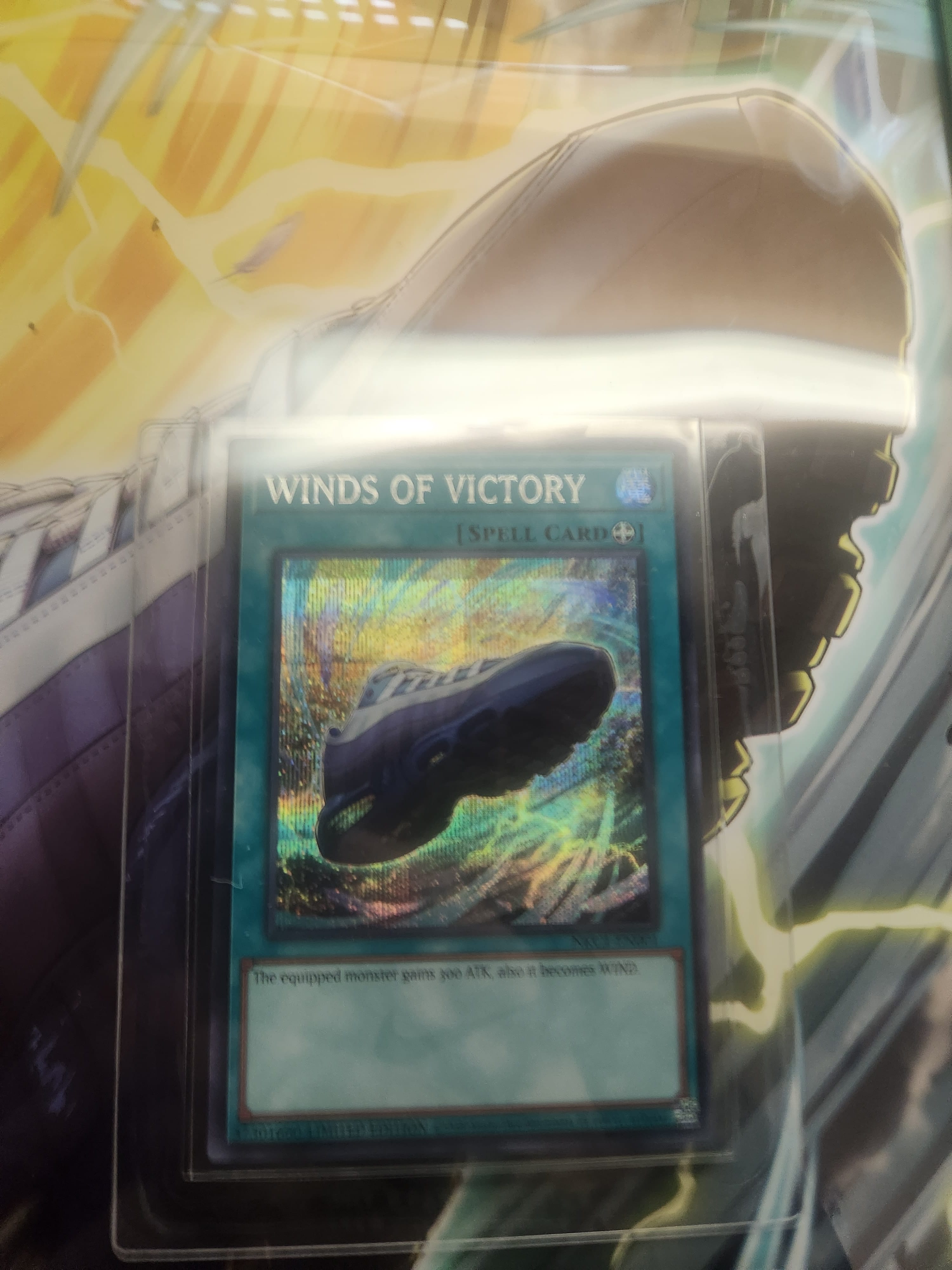 WINDS OF VICTORY SE [NKC1-EN001](遊戯王 x ナイキ エアーマックス 95 QS エアーマッスル 付属カード)
