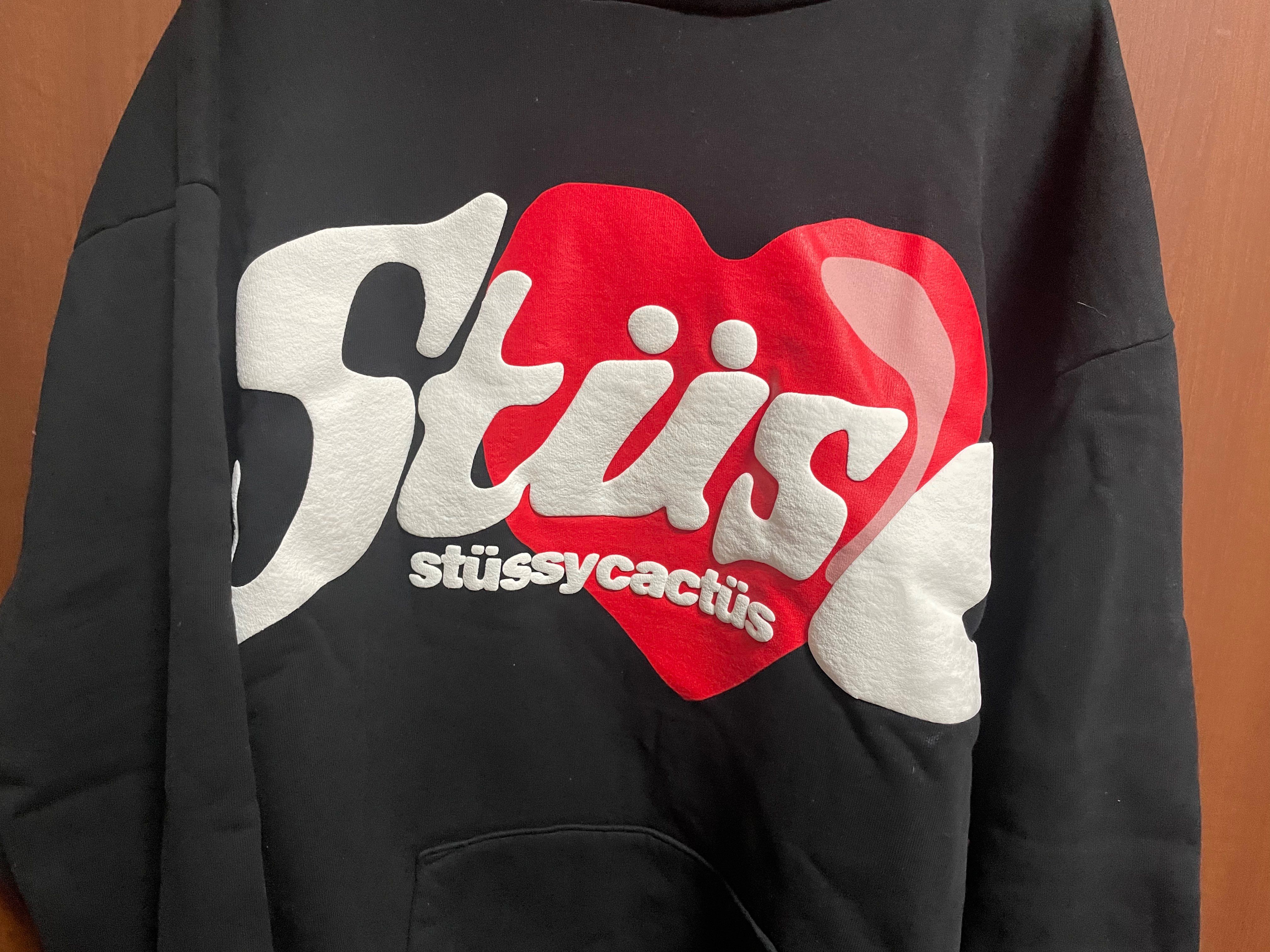 Stussy CPFM HEART HOODIE "Black"