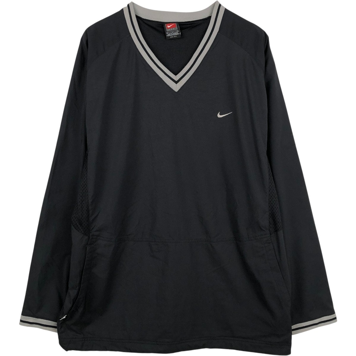 古着 ~00年代 ナイキ NIKE TEAM DRI FIT ドライフィット Vネック ウォームアッププルオーバー メンズL相当/eaa673419