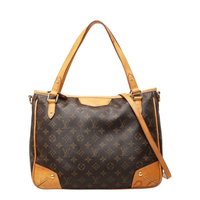 ルイ ヴィトン モノグラム エストレーラMM ハンドバッグ ショルダーバッグ 2WAY M41232 ブラウン PVC レザー レディース LOUIS VUITTON 中古