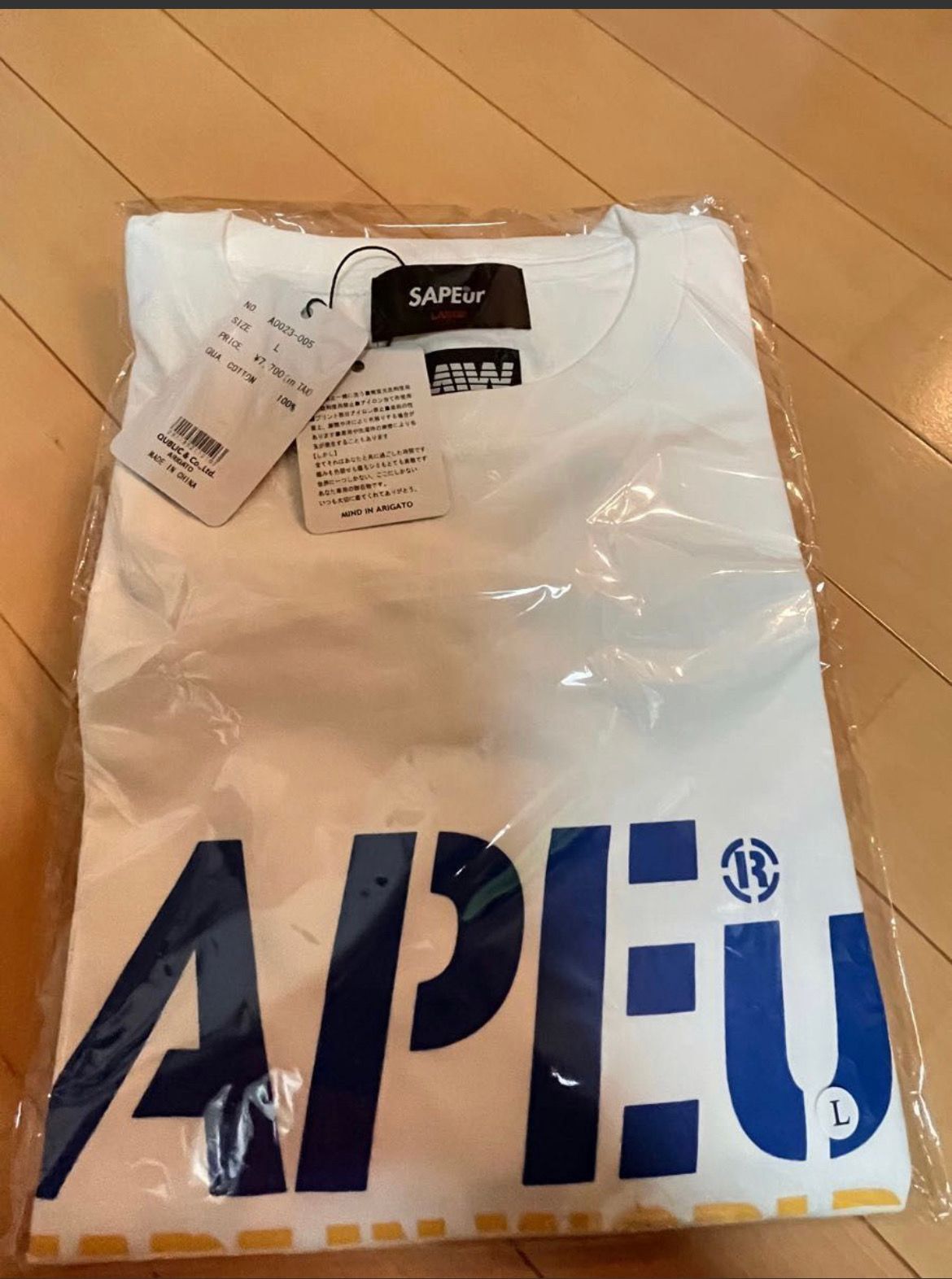 MIW×SAPEur Tシャツ