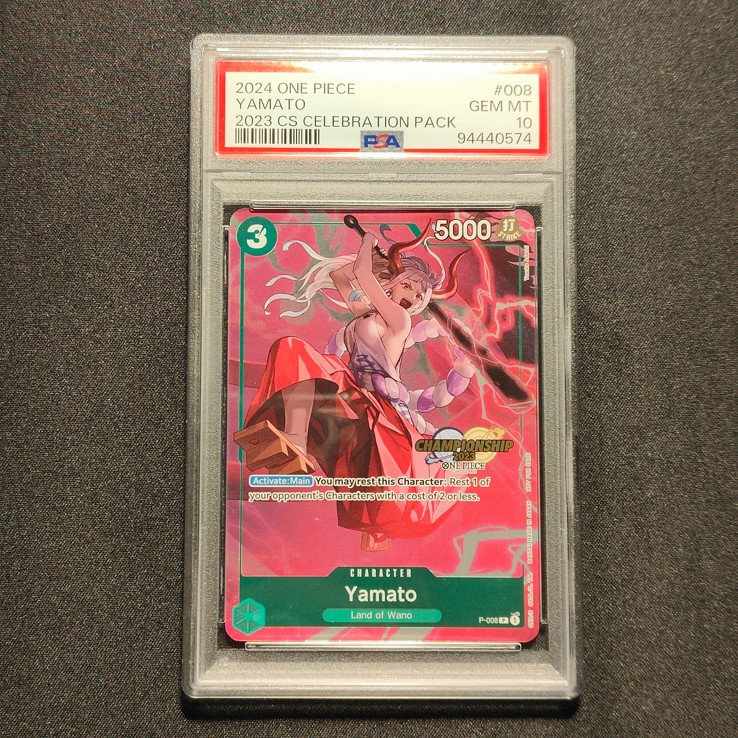 ヤマト P [P-008]【英語版】(プロモーションカード「チャンピオンシップ 2023 セレブレーションパック」)