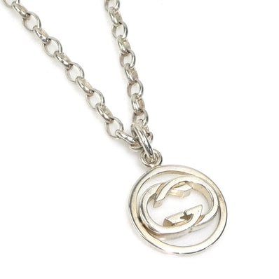 グッチ GUCCI ネックレス シルバー925 シルバー メンズ【中古】 r11035a