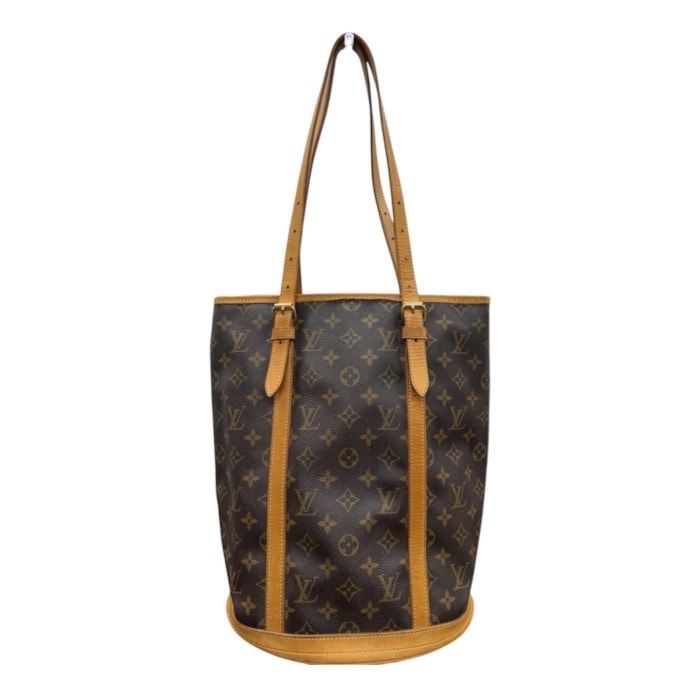 LOUIS VUITTON ルイヴィトン モノグラム ブラウン ゴールド金具 PVC レザー/ ショルダーバッグ S1-00205 【中古】