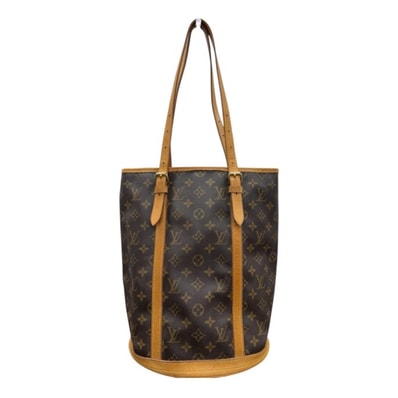 LOUIS VUITTON ルイヴィトン モノグラム ブラウン ゴールド金具 PVC レザー/ ショルダーバッグ S1-00205 【中古】