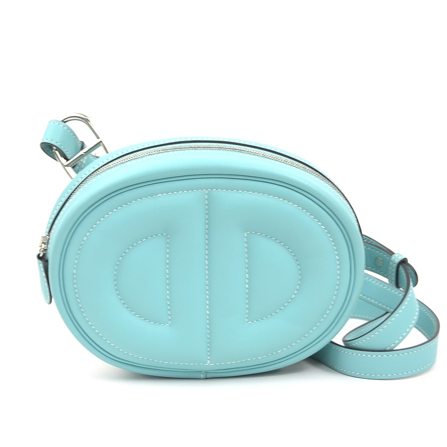 エルメス HERMES ショルダーバッグ インザループ ヴェルソ ヴォースイフト ブルーアトール レディース【中古】 90299a