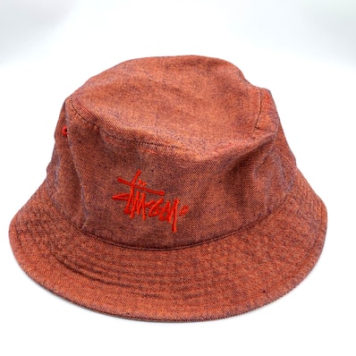 Stussy Bucket Hat Copyright "Orange"