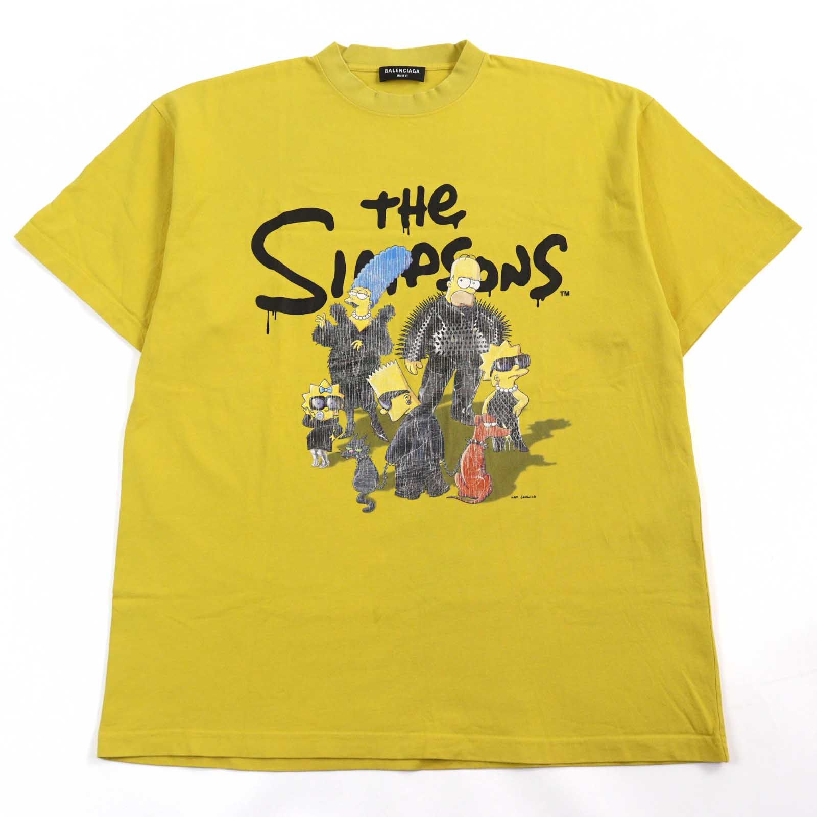 バレンシアガ ザ・シンプソンズ 半袖Ｔシャツ メンズ L 676589