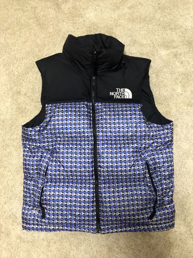 Supreme x The North Face Studded Nuptse Vest "Royal"