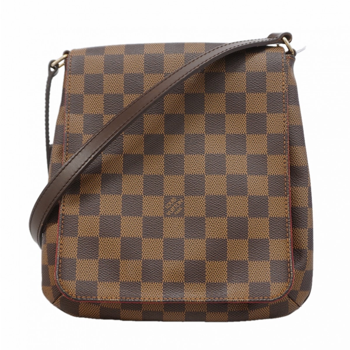 【6gd3970-k】ルイヴィトン ショルダーバッグ ダミエ ミュゼットタンゴロングストラップ N51300 エベヌ【中古】レディース