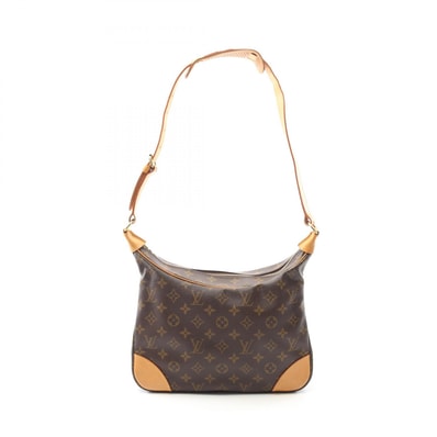 ルイ・ヴィトン LOUIS VUITTON ブローニュPM ショルダーバッグ バッグ PVCコーティングキャンバス レザー モノグラム レディース ブラウン系 M51265 【中古】