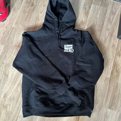 Supreme / ANTIHERO Hooded Sweatshirt "Black"