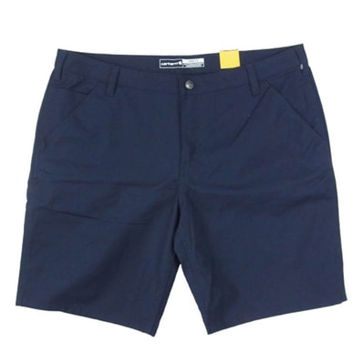 Carhartt カーハート ショートパンツ BS3111-W Rugged Pro Series フレックス ルーズフィット コットンキャンバス ワーク ショーツ ハーフパンツ ネイビー系 18【極上美品】【中古】