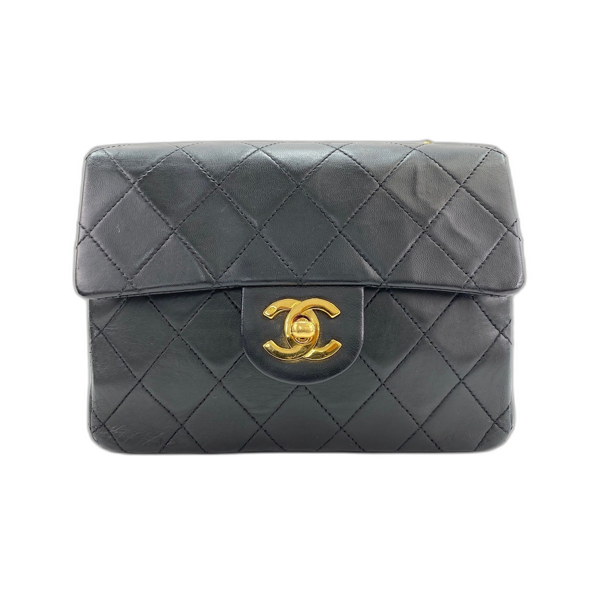 シャネル CHANEL ラムスキン ミニマトラッセ ショルダーバッグ【中古】