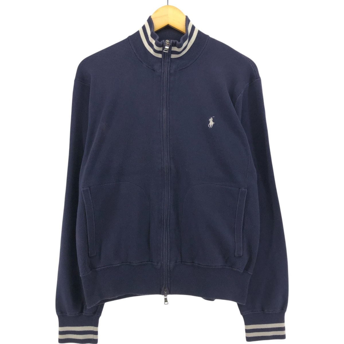 古着 ラルフローレン Ralph Lauren POLO by Ralph Lauren フルジップスウェットシャツ トレーナー メンズL相当/eaa520880