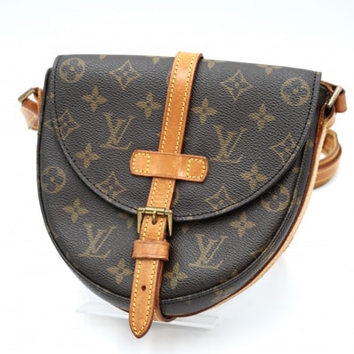LOUIS VUITTON(ルイ・ヴィトン)シャンティPM ヴィンテージ ショルダーバッグ モノグラム キャンバス ブラウン レザー クロスボディ M40646【中古】
