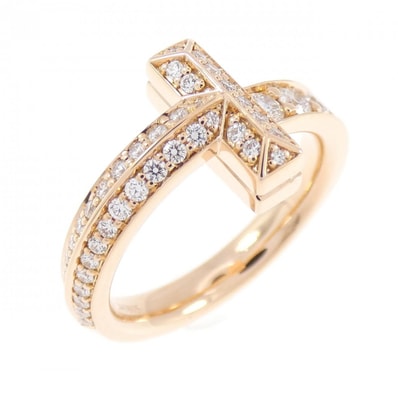 ティファニー Tワン ナロー リング 0.40CT