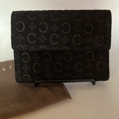 CELINE スエード 折財布 目立った傷や汚れなし 正規品