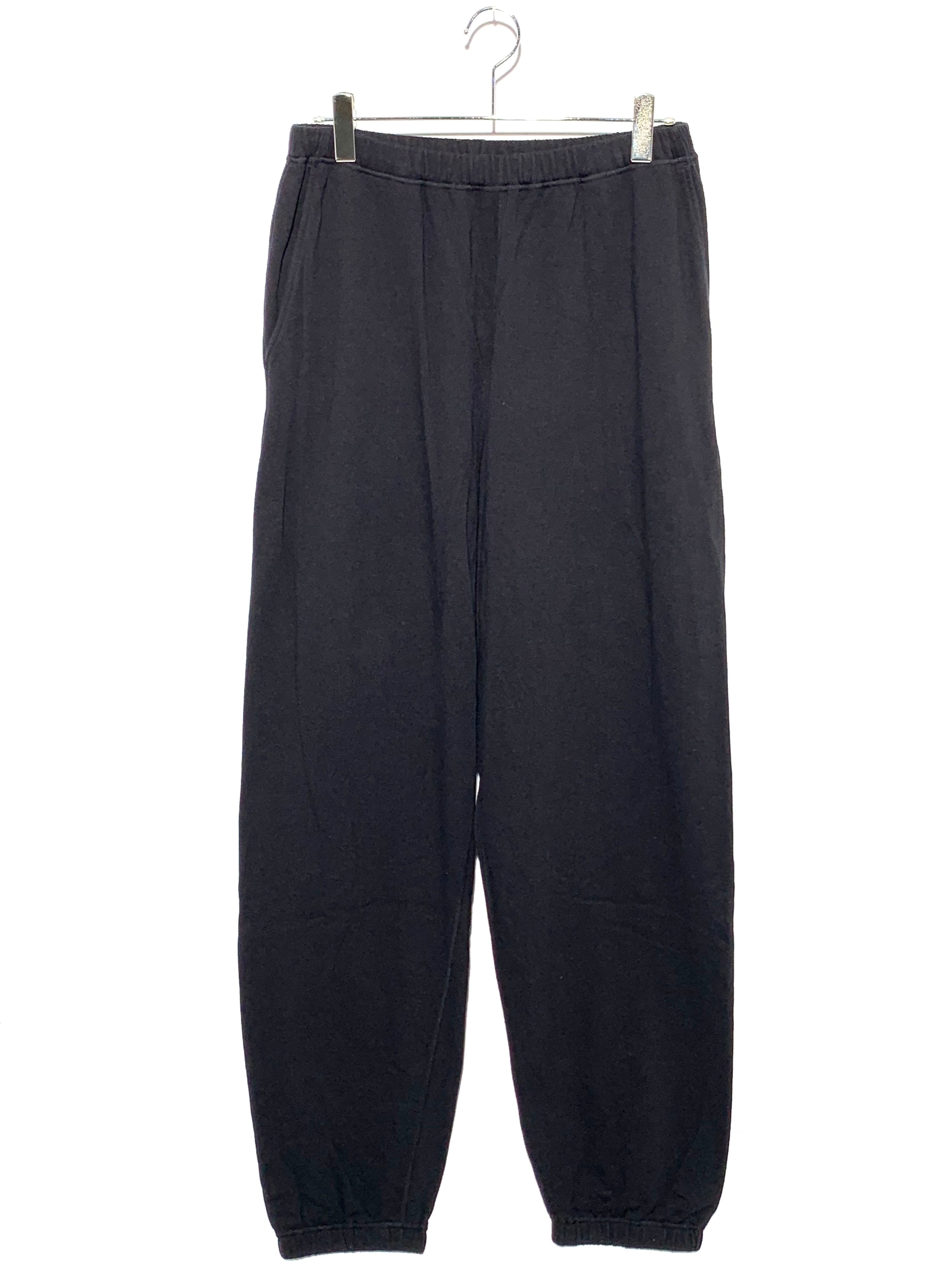 COMOLI LW Cotton French Terry Pants "Black"