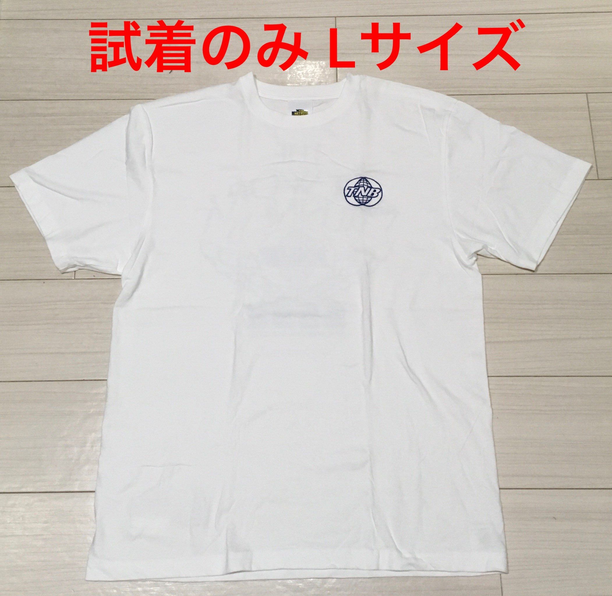 THE NETWORK BUSINESS WING T-shirt "White × Blue" TNBC015-0017