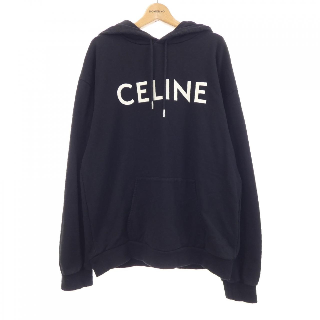 C (やや傷や汚れあり)】セリーヌ CELINE CELINEルーズフーディー