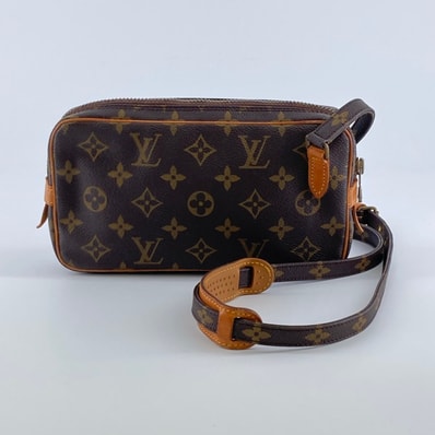 LOUIS VUITTON(ルイ・ヴィトン) モノグラム ポシェットマルリーバンドリエール M51828 ショルダーバッグ ブラウン
