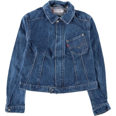 古着 リーバイス Levi's ENGINEERED エンジニアード ユーロモデル デニムジャケット Gジャン レディースS相当/eaa650828