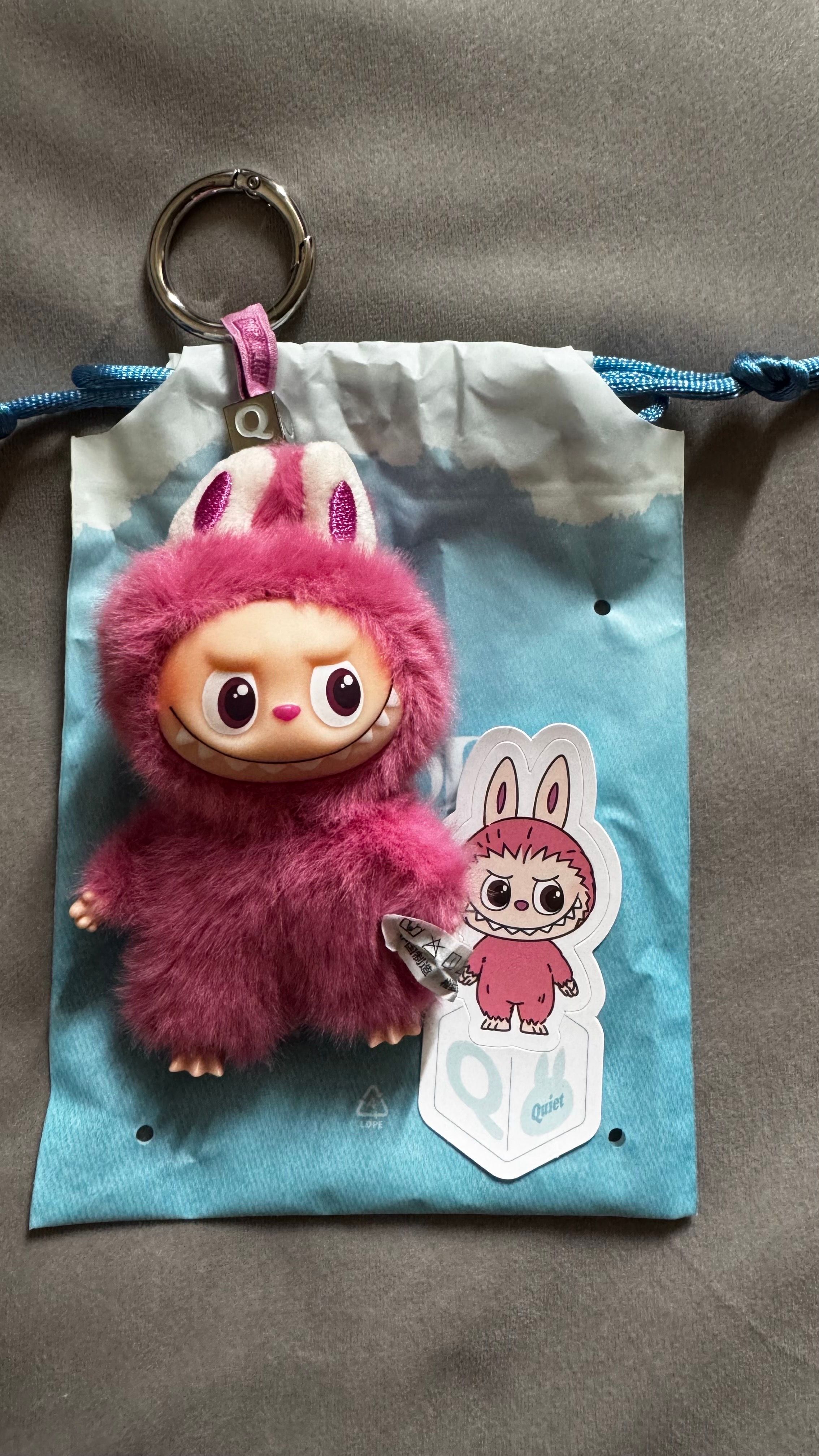 POP MART THE MONSTERS (LABUBU) Pin for Love Series-Vinyl Plush Pendant (N-Z) Q