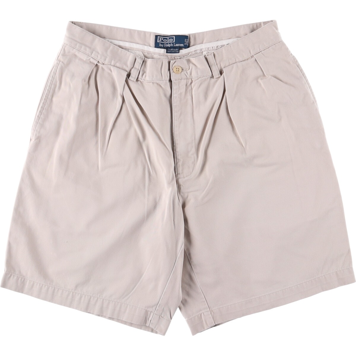 古着 ラルフローレン Ralph Lauren POLO by Ralph Lauren TYLER SHORT ツータック チノショーツ ショートパンツ メンズw33相当/eaa566695