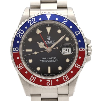 【ノーメンテナンス還元価格】ロレックス GMTマスター 16700 SS 自動巻 X番
