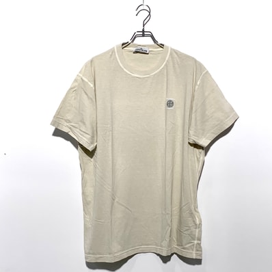 STONE ISLAND 23AW コンパスロゴTee ナチュラル