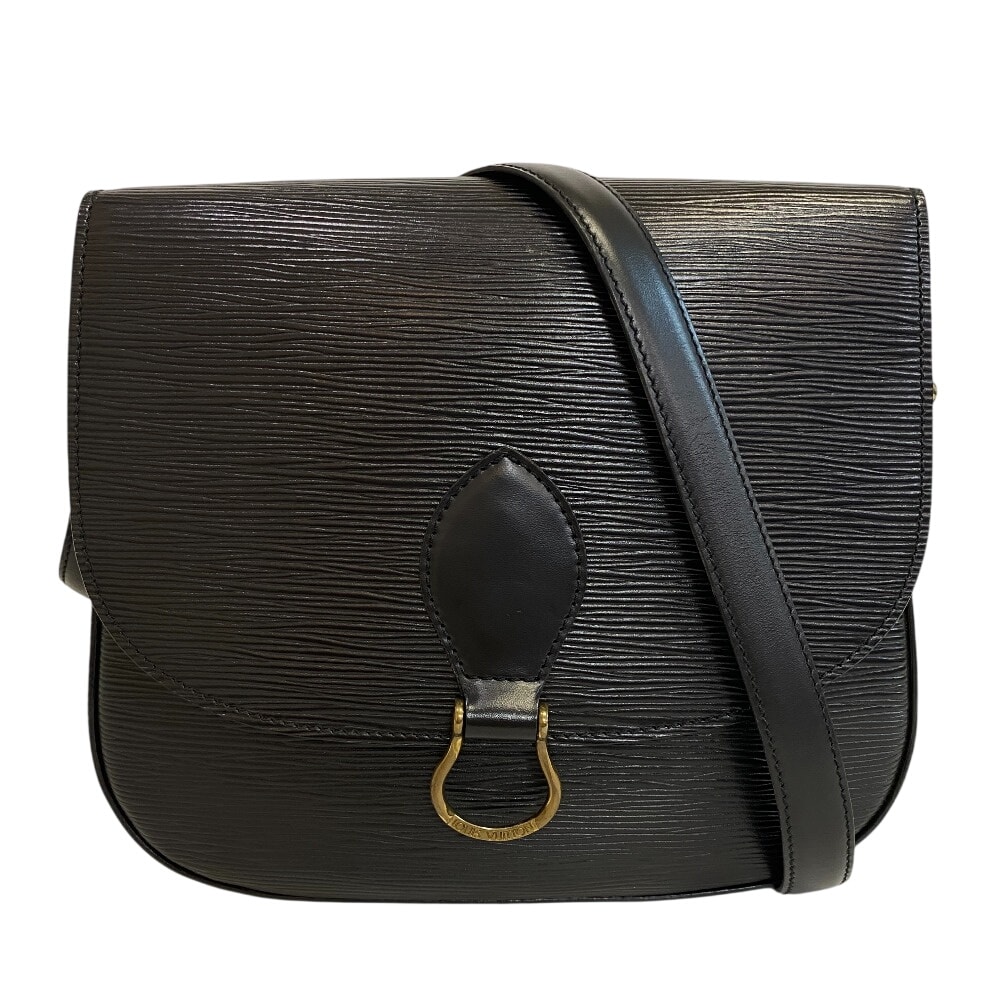 ルイヴィトン LOUIS VUITTON ショルダーバッグ エピ ミニサンクルー コンパクト シンプル フラップ開閉式 人気 M52192 ノワール