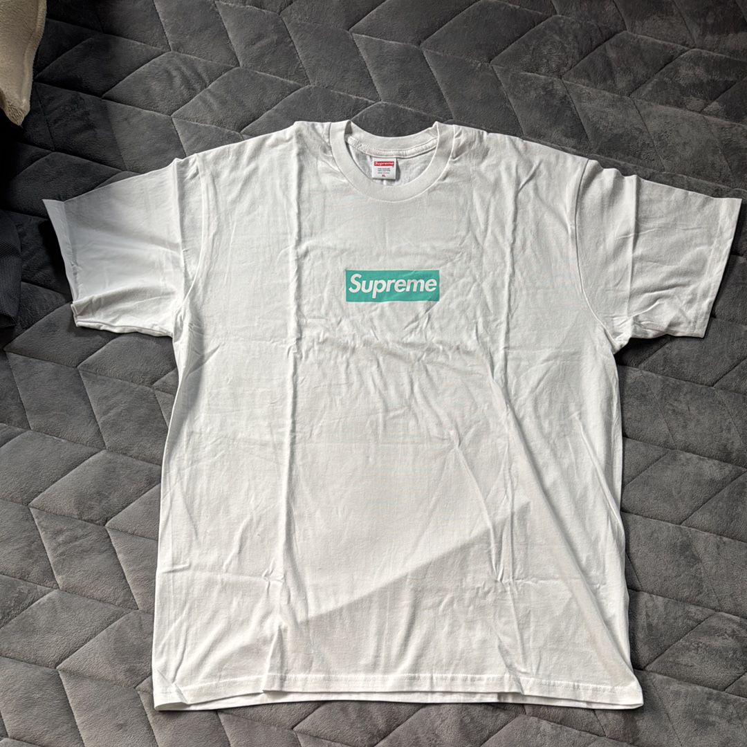 Supreme / Tiffany & Co. Box Logo Tee "White"