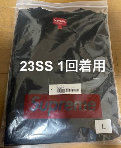 Supreme Small Box Tee "Black"(23SS)