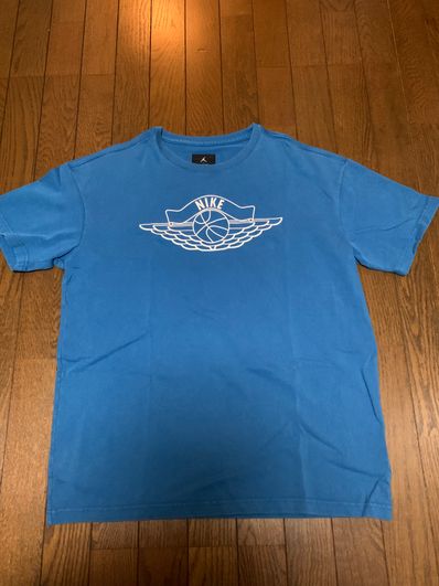 Air Jordan x Union NRG Vault AJ Flight Nike x Wings Tee "Blue"