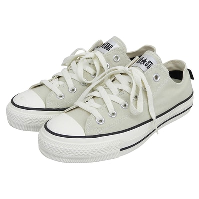 コンバース 美品 ALL STAR GORE-TEX OX ローカットスニーカー シューズ レディース ベージュ 24.5cm 31308990 5.5(US)