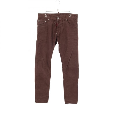 ディースクエアード DSQUARED2 コーデュロイ パンツ 衣料品 ボトムス コットン メンズ ブラウン系 S74LA0465 【中古】